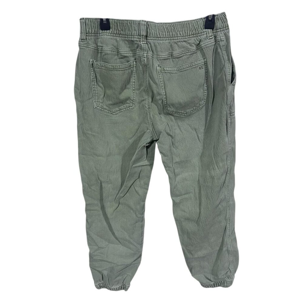 American Eagle Green Jogger Utility Cargo Pants 32” Waist Size 12 Regular - Picture 2 of 4
